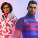Fortnite characters in their soccer-ish outfits.